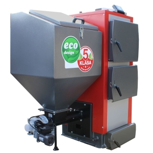 Kocioł C.O. KG-ECO 15KW (130m2) EKOGROSZEK z podajnikiem Pancerpol + ster. Prond Iryd 605 Pleszew
