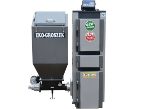 Kocioł C.O.  19KW (100-190m2) KWPR LIDER 6 z podajnikiem EKOGROSZEK Lewy (1)