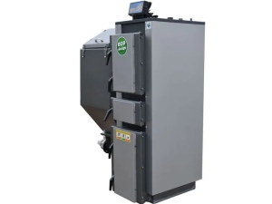 Kocioł C.O.  19KW (100-190m2) KWPR LIDER 6 z podajnikiem EKOGROSZEK Prawy