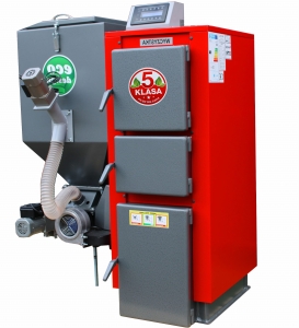Kocioł c.o. 15kW ogrzewa 100-150m2 PEL-EKO-5 ( TECHNIX-PEL ) z podajnikiem na pellet drzewny 5 klasa / Ecodesign +zapalarka Palnik sv200 sterownik Argos Black PID PODWYŻSZONY STANDARD Kotły piece Pleszew
