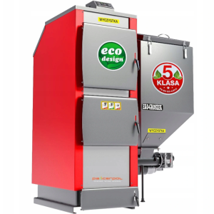 Kocioł C.O. KG-EKO 25KW (200 - 250 m2) EKOGROSZEK z podajnikiem Pancerpol + ster. Prond Iryd 605 Pleszew