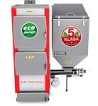 Kocioł C.O. KG-EKO 30kW (250 - 300 m2) EKOGROSZEK z podajnikiem Pancerpol + ster. Prond Iryd 605 Pleszew 5 klasa / Ecodesign 